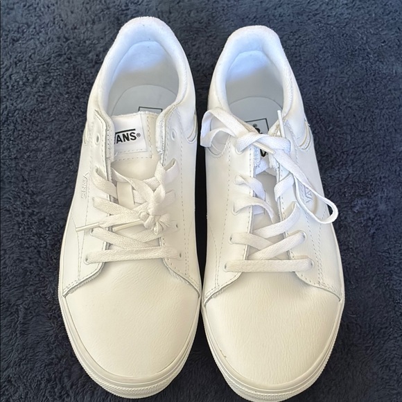 Vans Other - Vans White Canvas Sneakers Classic Low-Top